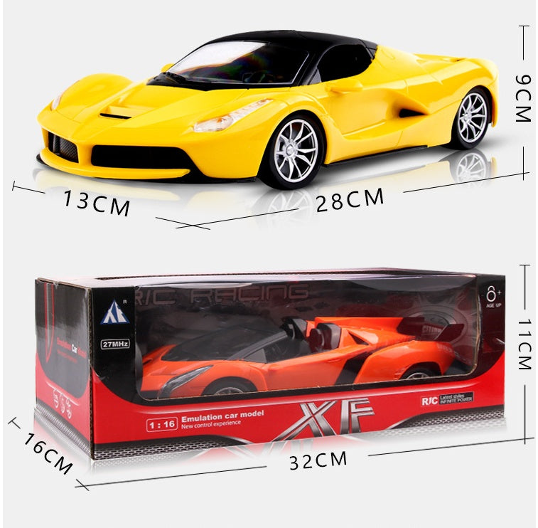 Remote control sports car